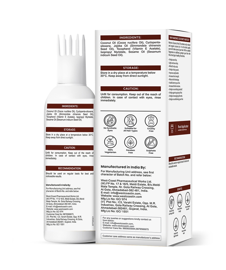 Haironic Hair Science Coconut Hair Oil – 100ml – image 2 of 7