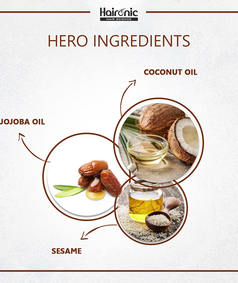 Haironic Hair Science Coconut Hair Oil – 100ml – image 6 of 7