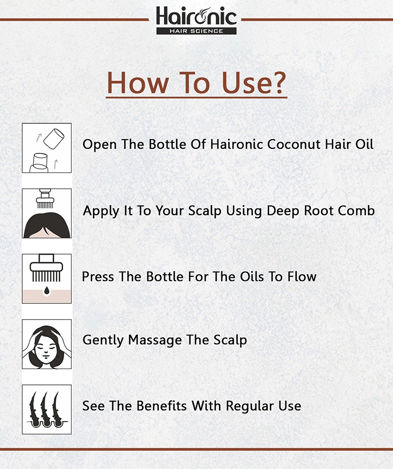 Haironic Hair Science Coconut Hair Oil – 100ml – image 5 of 7