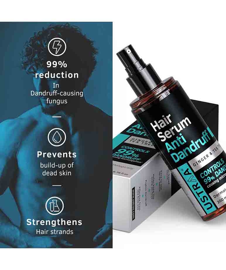 Ustraa Hair Serum Anti-Dandruff - 200ml – image 3 of 9