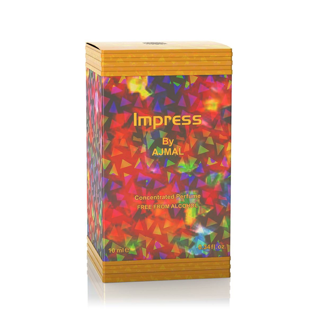 Ajmal Impress Concentrated Perfume Free From Alcohol 10Ml For Male