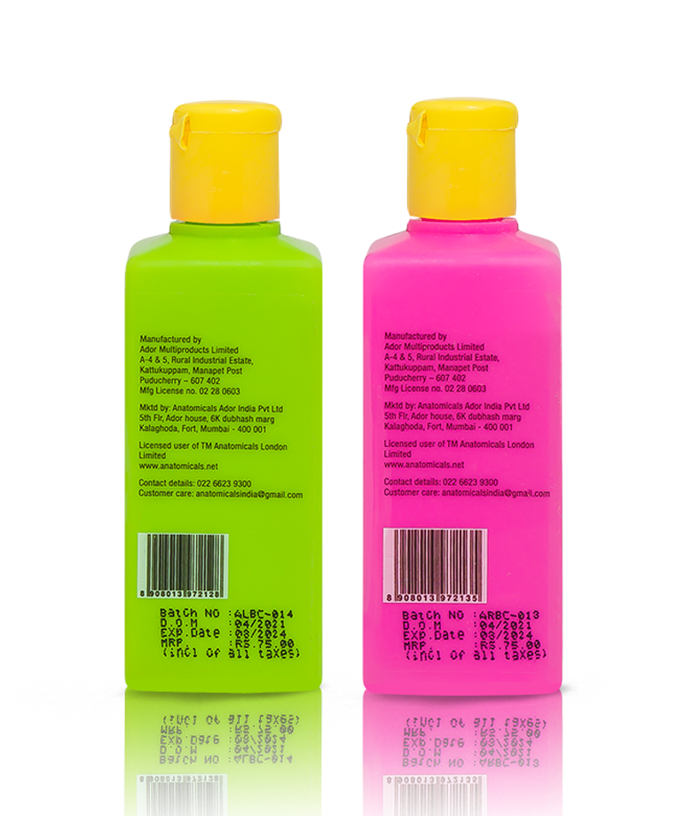 Anatomicals Refreshing Body Cleansing Duo: Lime & Rose Body Cleanser (2 * 50ml) – image 1 of 5