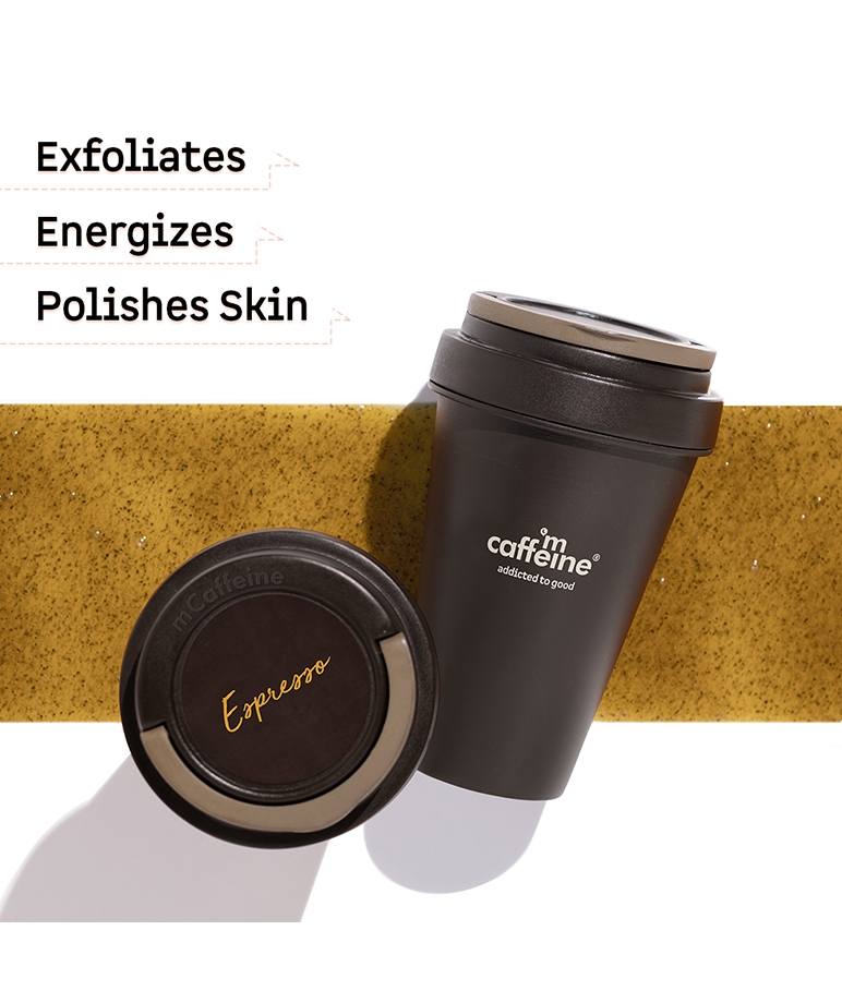 mCaffeine Body Wash with Coffee Scrub for Exfoliation - Espresso Shower Gel with Refreshing Aroma - 300 ml – image 2 of 8