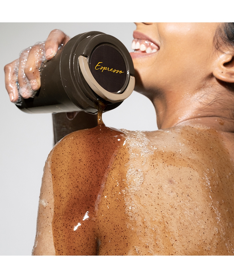 mCaffeine Body Wash with Coffee Scrub for Exfoliation - Espresso Shower Gel with Refreshing Aroma - 300 ml – image 6 of 8