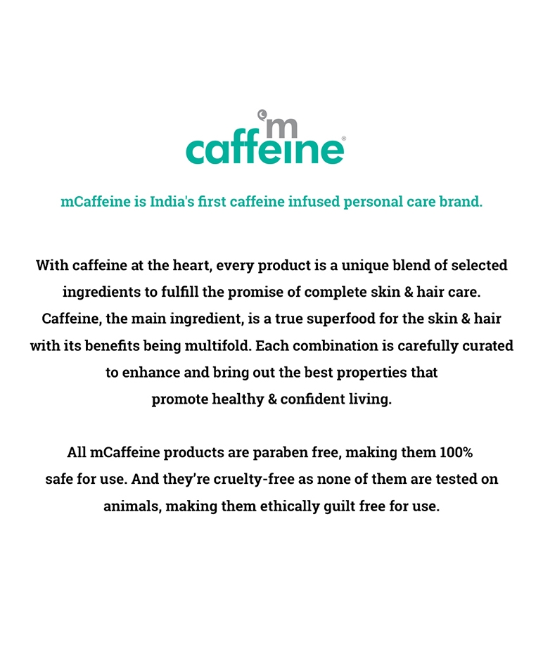 mCaffeine Body Wash with Coffee Scrub for Exfoliation - Espresso Shower Gel with Refreshing Aroma - 300 ml – image 7 of 8