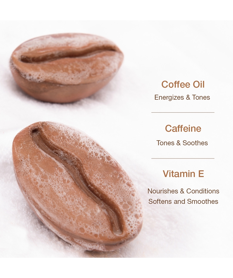 mCaffeine Deep Cleansing Coffee Bathing Bar - 75gm – image 4 of 7