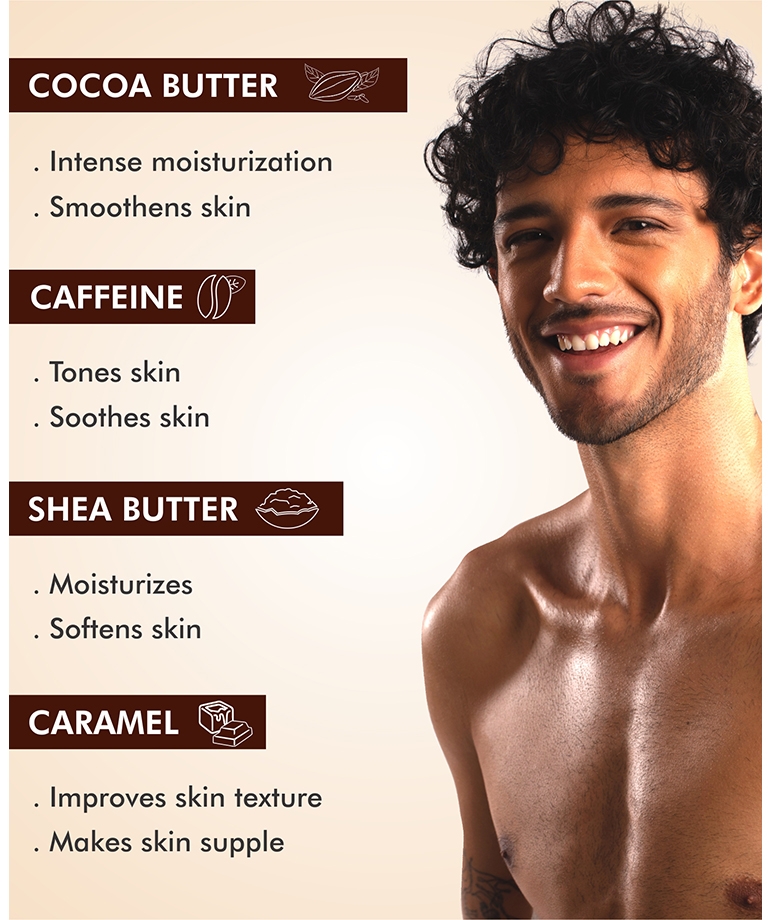 mCaffeine Naked & Rich Deep Moisturizing Choco Body Lotion - 200 ml – image 3 of 5