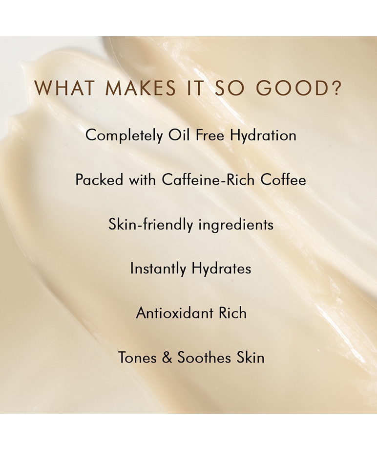 mCaffeine Oil-Free Coffee Moisturizer with Hyaluronic Acid & Pro Vitamin B5 for Instant Hydration - 50 ml – image 4 of 9