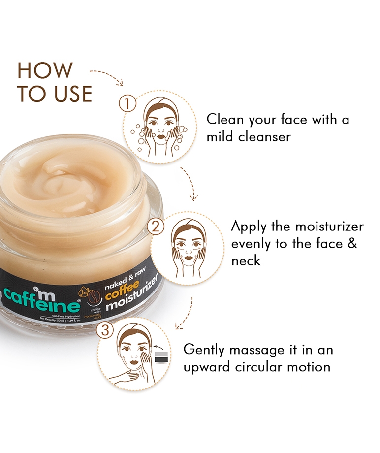 mCaffeine Oil-Free Coffee Moisturizer with Hyaluronic Acid & Pro Vitamin B5 for Instant Hydration - 50 ml – image 6 of 9