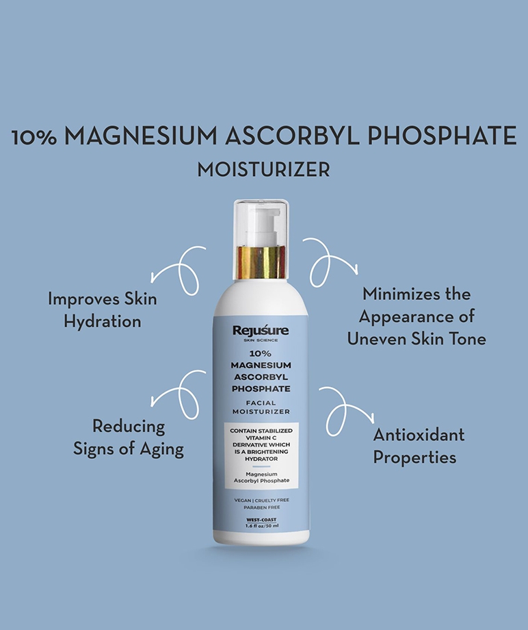 Rejusure 10% Magnesium Ascorbyl Phosphate Facial Moisturizer – 50ml – image 6 of 6