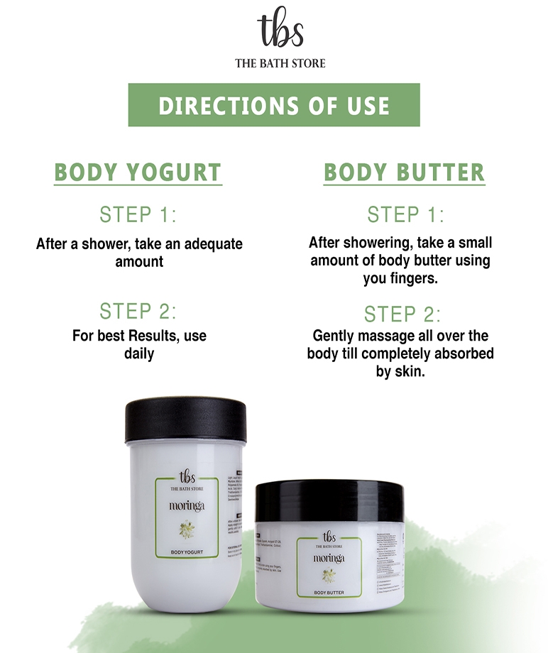 The Bath Store Moringa Combo (Body Butter 200gm + Body Yogurt 200gm + Body wash 300ml + Body Mist 200ml) – image 3 of 3