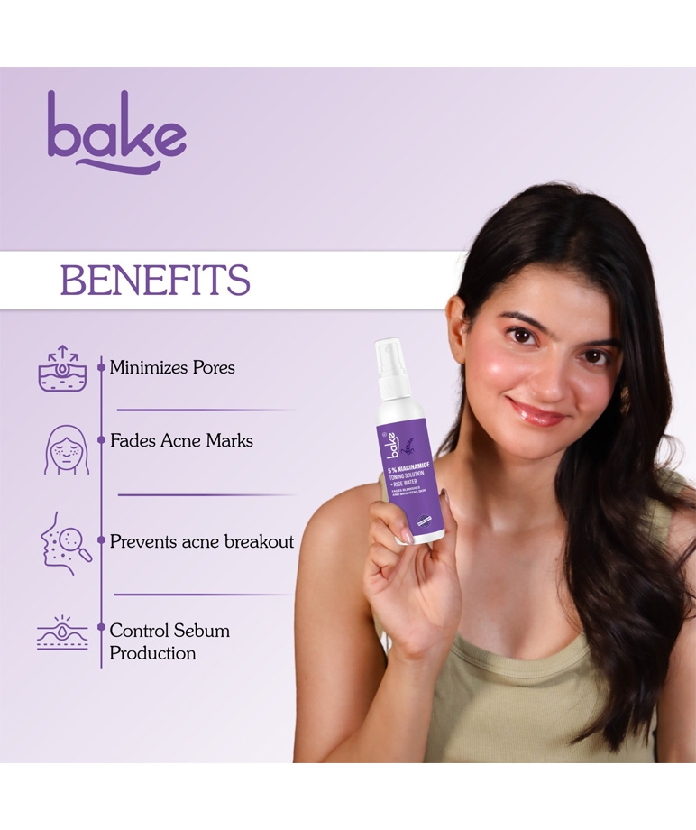 BAKE 5% Niacinamide + Rice Water Toner with Fermented Rice Water Extract – image 3 of 9