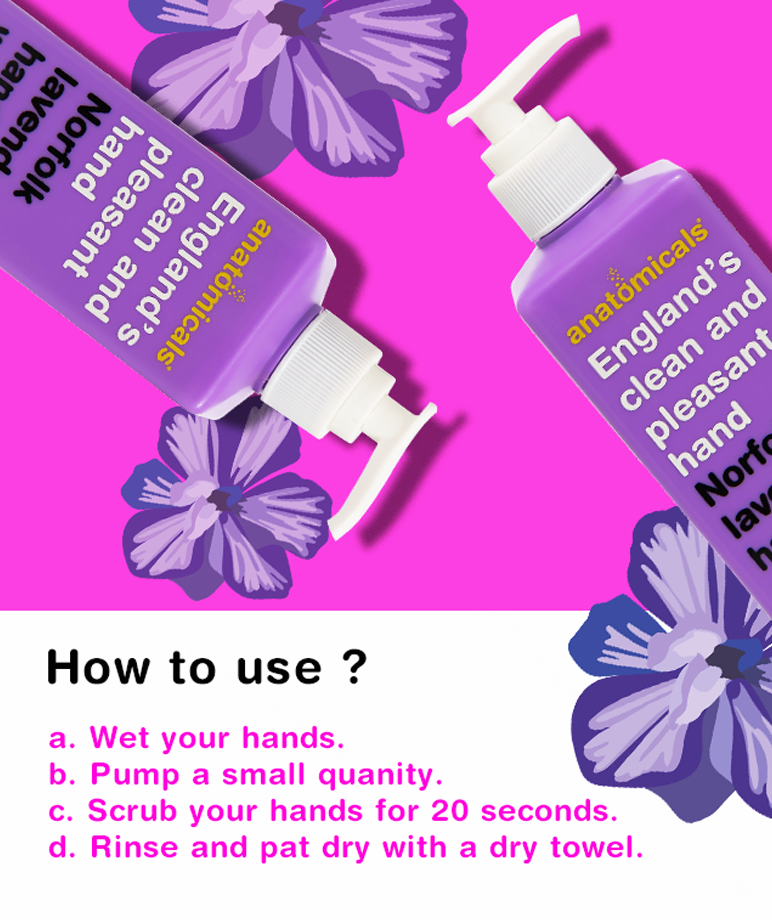 Anatomicals Norfolk Lavender Hand Wash - 300ml – image 4 of 5