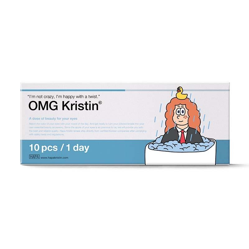 Hapakristin OMG Kristin gray 10Pcs/ 1 Day – image 1 of 2