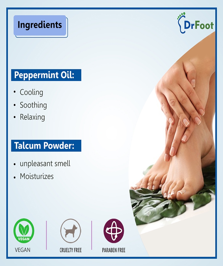 Dr Foot Odor Fighting Foot Powder – 100gm – image 6 of 8