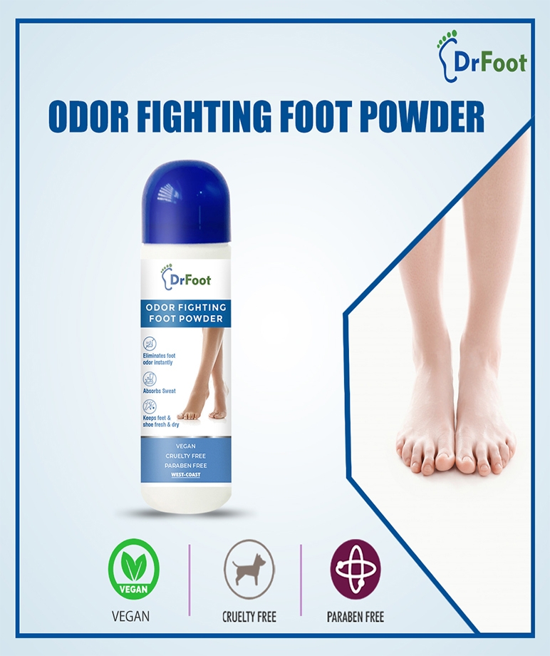 Dr Foot Odor Fighting Foot Powder – 100gm – image 8 of 8