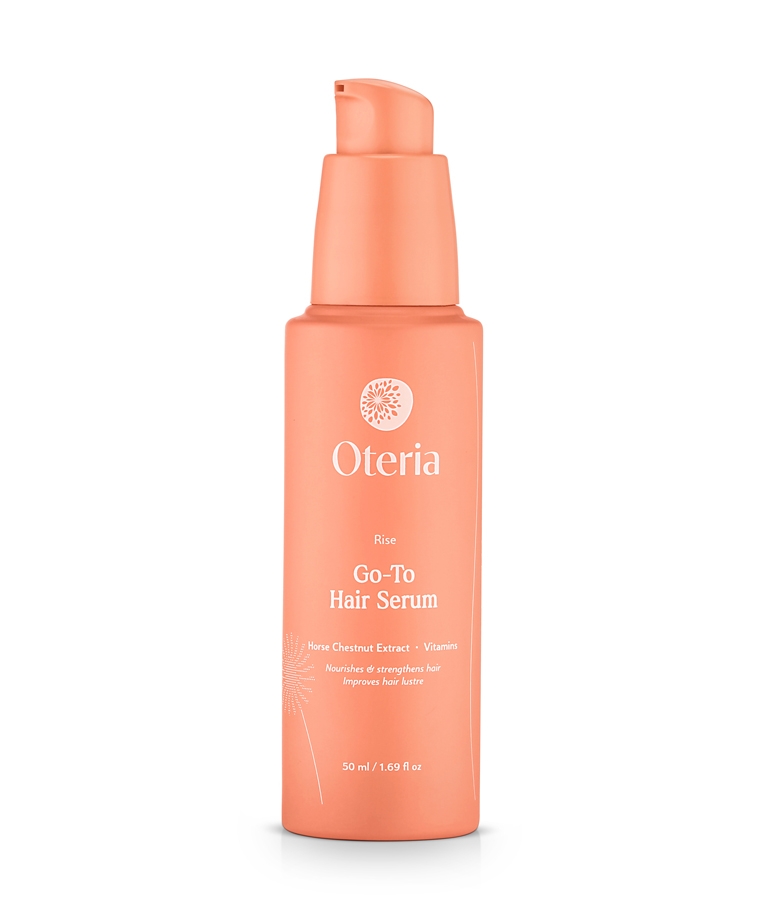 Oteria GoTo Hair Serum (50ml) With Horse Chestnut Seed Extract + Vitamins A, E, B7 & F for Nourishes Scalp & Boosts