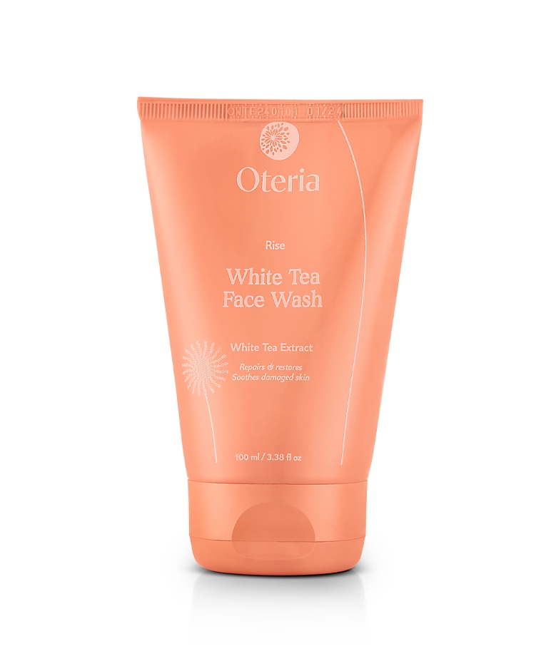 Oteria White Tea Face Wash (100gm) With White Tea Prevents Wrinkles & Hyperpigmentation for Healthy Radiant Skin