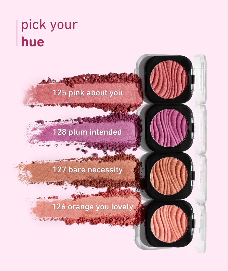Plum Cheek-A-Boo Shimmer Blush | Highly Pigmented | Effortless Blending | 127 Bare Necessity – image 4 of 7