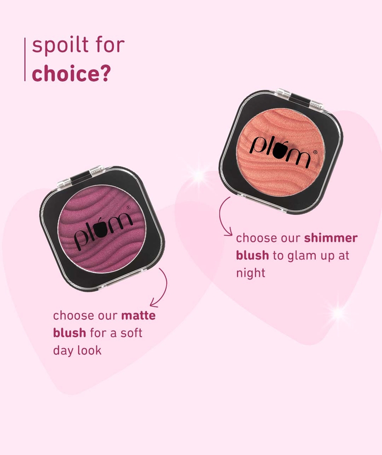 Plum Cheek-A-Boo Shimmer Blush | Highly Pigmented | Effortless Blending | 127 Bare Necessity – image 7 of 7