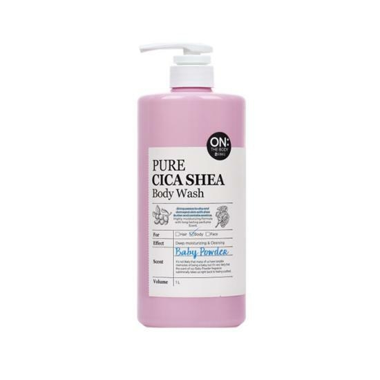 ON:THE BODY Pure Cica Shea Baby Powder Body Wash 1000ml