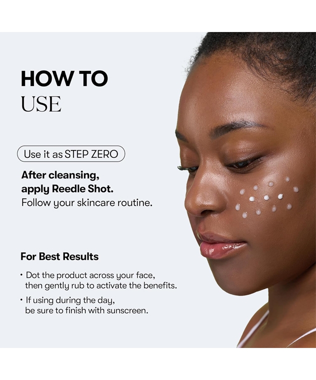 VT Reedle Shot 100 Essence how to use as step zero after cleansing
