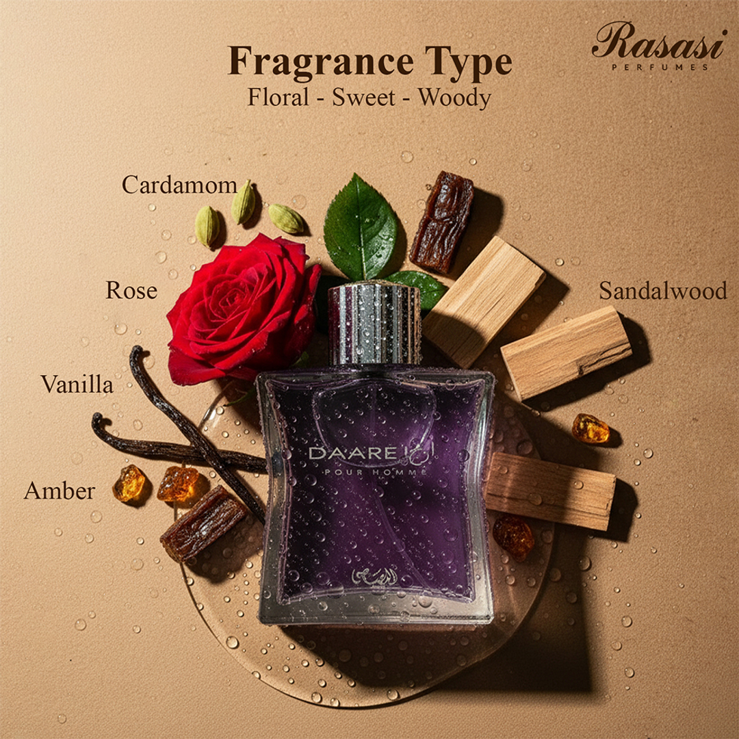 Rasasi Dareez Pour Homme Eau De Parfum 100ml for Men – image 4 of 4