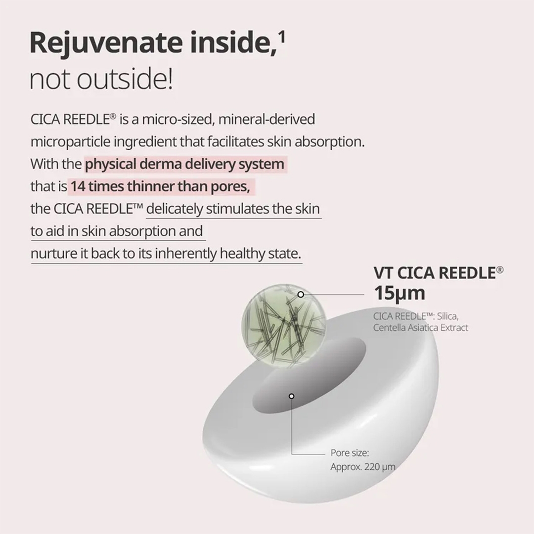VT Cica Reedle 15μm microparticle in Red Booster Reedle Shot 300