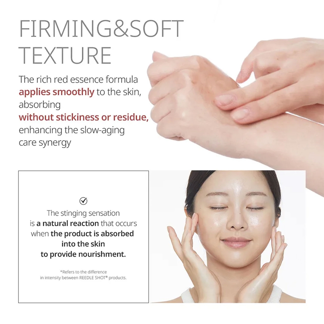 VT Red Booster Reedle Shot 700 firming soft essence texture, non-sticky absorption