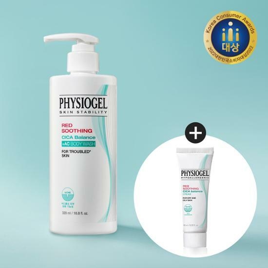 PHYSIOGEL Red Soothing Cica Balance +AC Body Wash 320ml – image 2 of 2