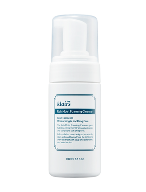 Klairs Rich Moist Foaming Cleanser 100mL