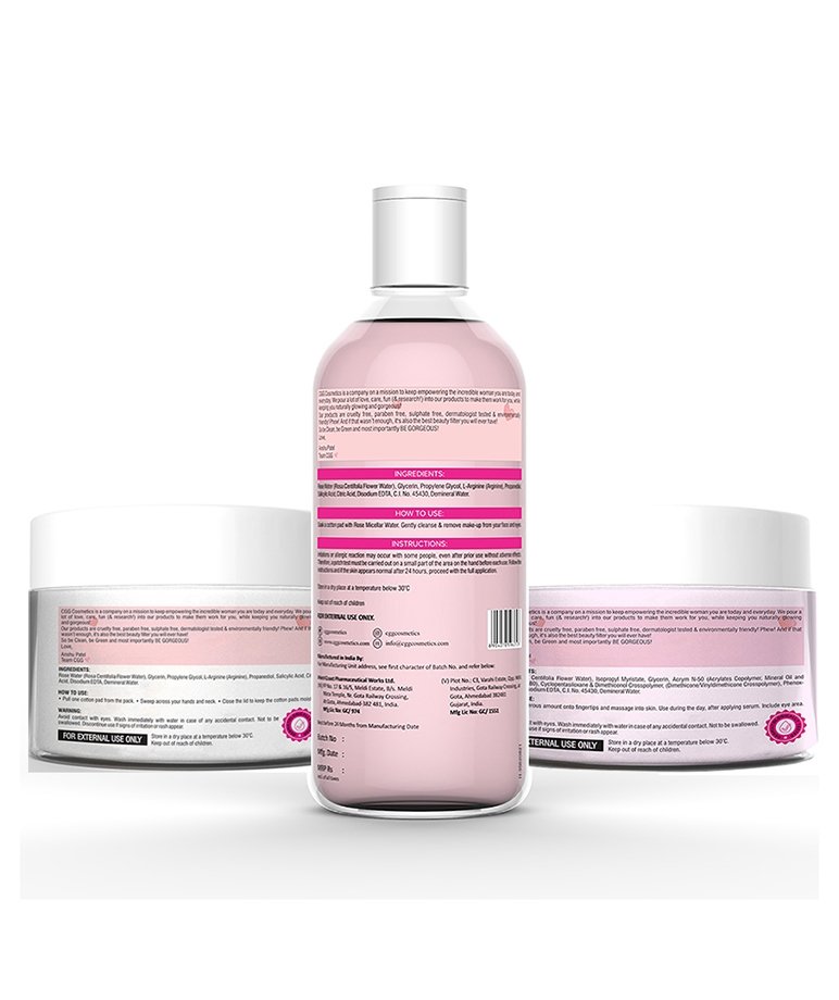 CGG Cosmetic Rose Water Facial Kit – image 2 of 6