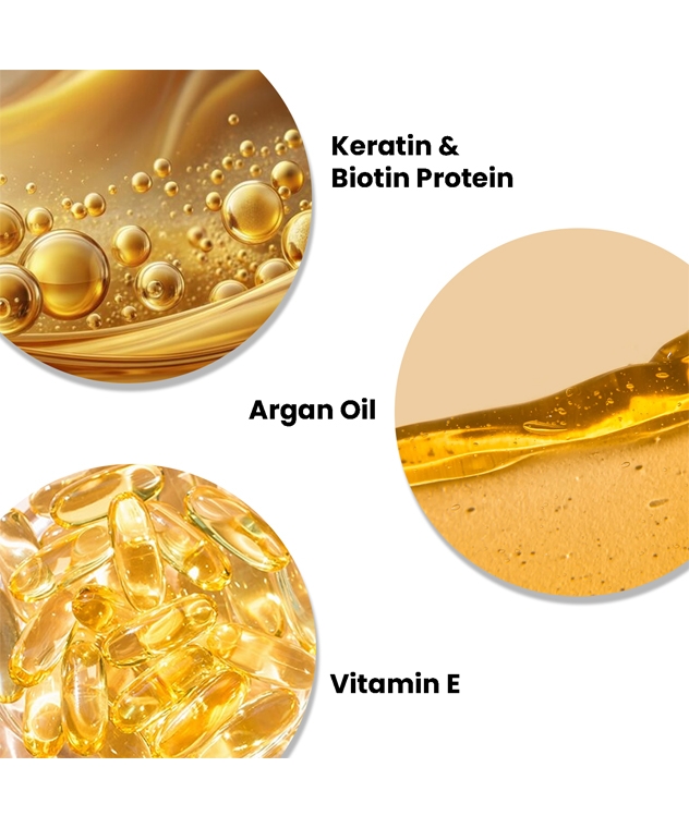 The Skin Story Keratin Conditioner key ingredients keratin, biotin protein, argan oil, vitamin E