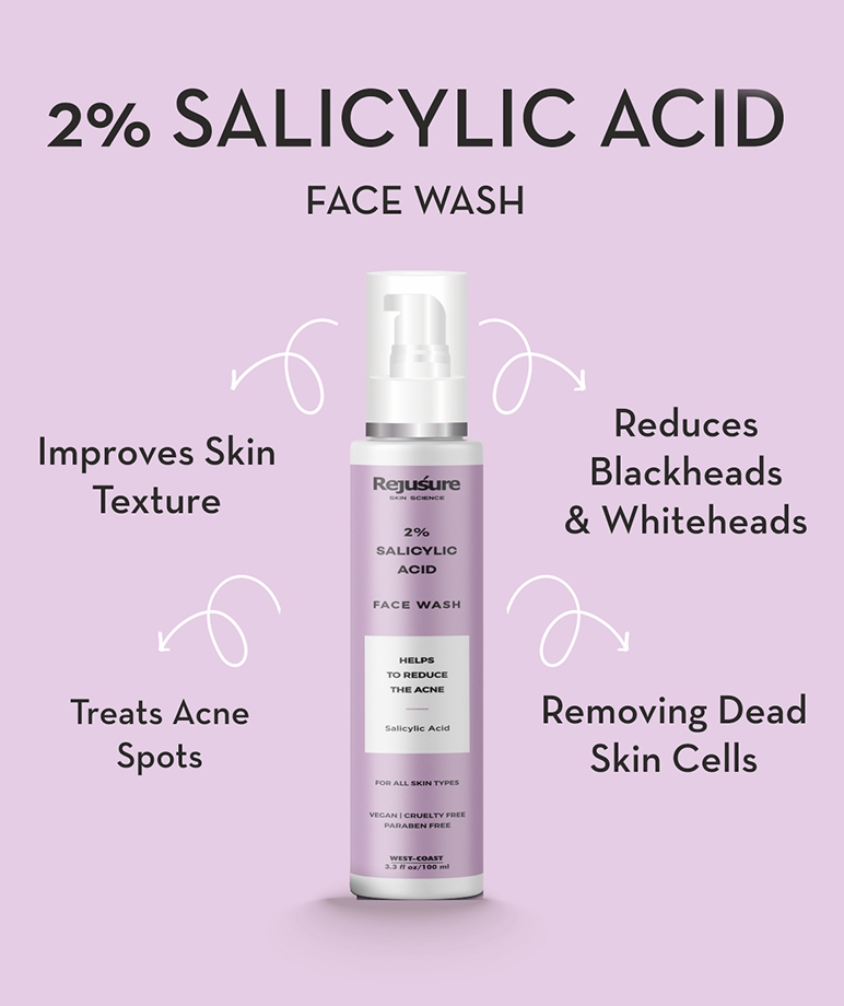 Rejusure 2% Salicylic Acid Face Wash – 100ml – image 7 of 7