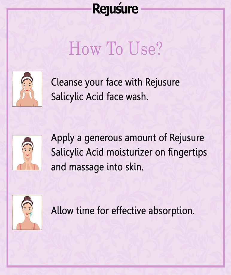 Rejusure Salicylic Acid Non Greasy Moisturizer for Acne Skin– 50ml – image 6 of 7