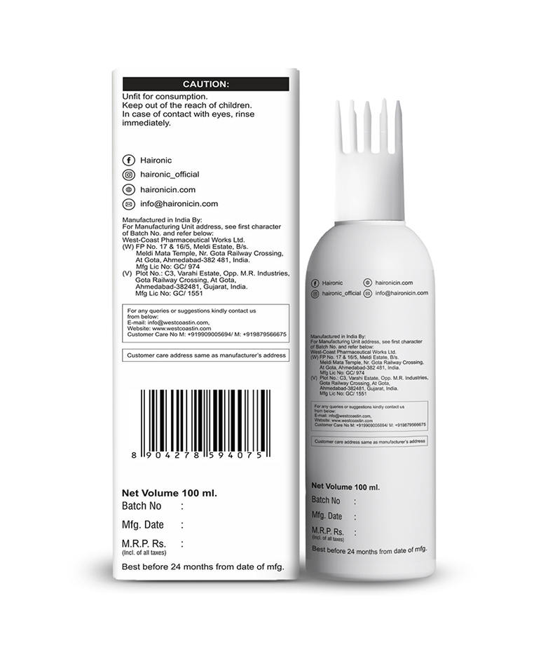 Haironic Salicylic Acid Exfoliating Scalp Hair Oil - 100ml – image 3 of 9