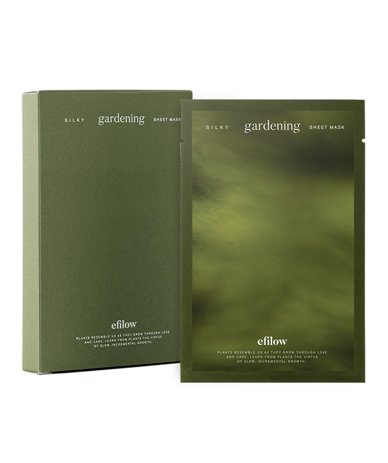 efilow Silky Gardening Sheet Mask 24ml*5ea