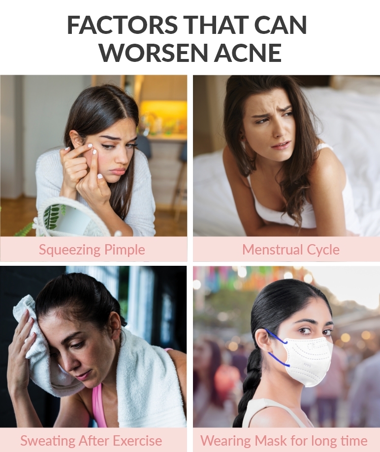 Priveda Spot Clearing Patch 57 patches factors that worsen acne guide
