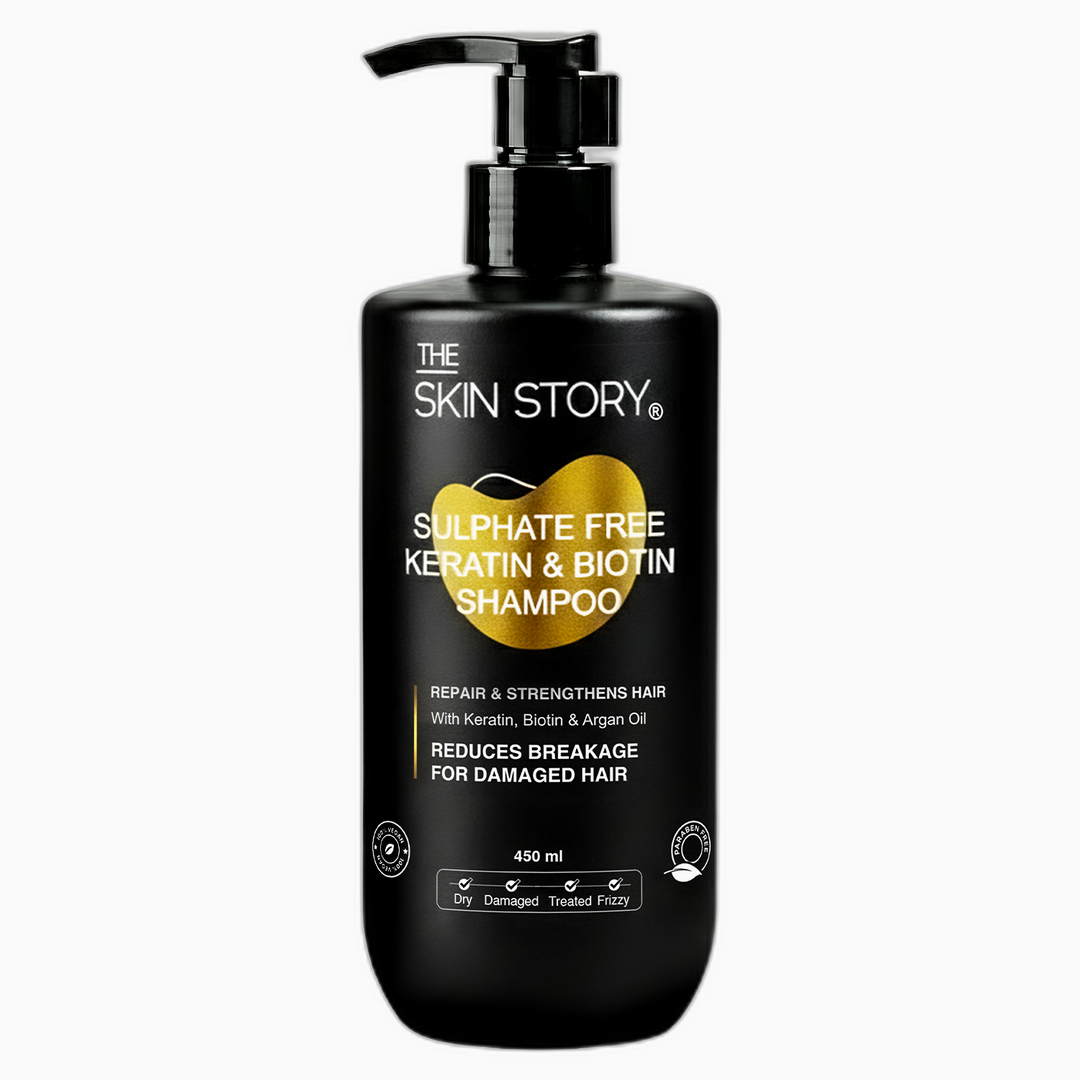 The Skin Story Sulfate Free Keratin Shampoo - 450ml