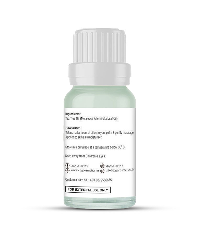 CGG Cosmetic Tea Tree Facial Essential Oil - 15ml – image 4 of 5