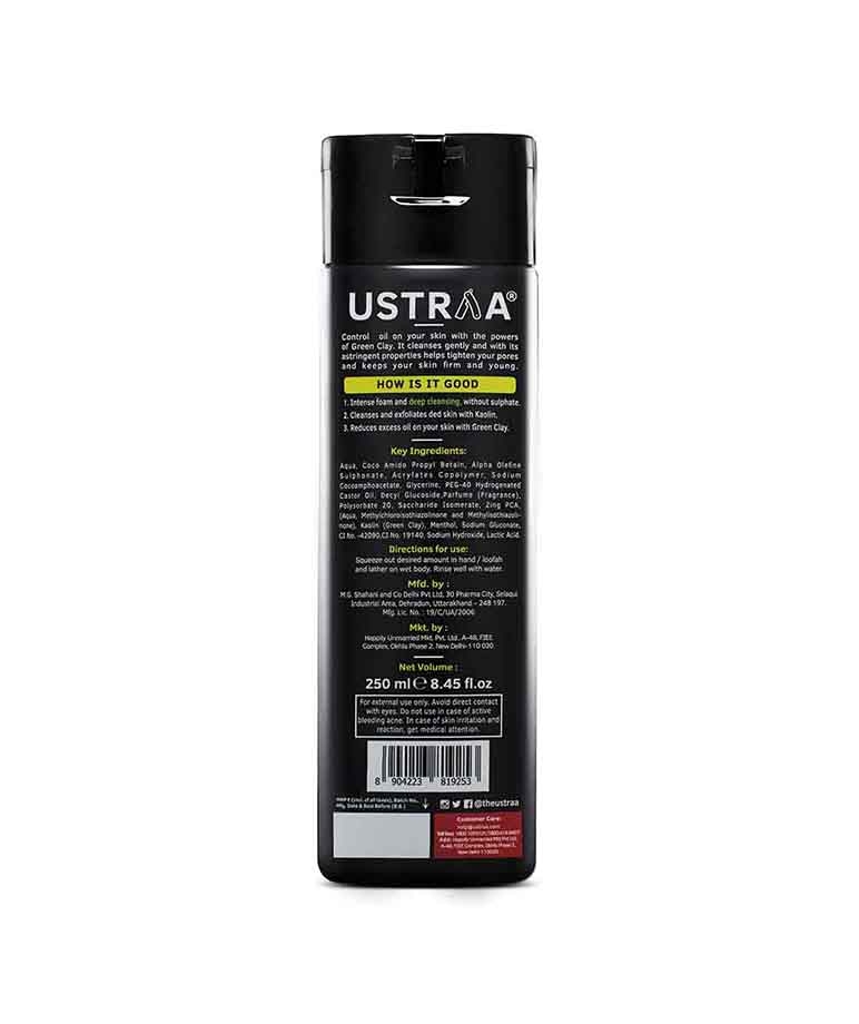 Ustraa Body Wash Green Clay 200 ml (Pack of 2) – image 9 of 10