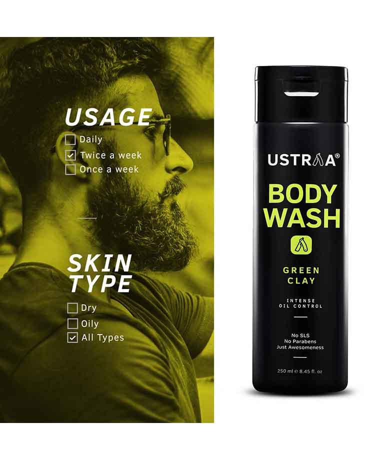 Ustraa Body Wash Green Clay 200 ml (Pack of 2) – image 7 of 10