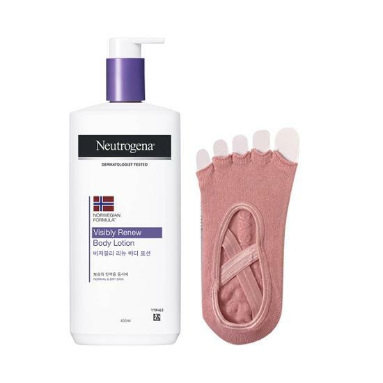 Neutrogena Visibly Renew Body Lotion 450ml+Yoga Socks – image 5 of 6