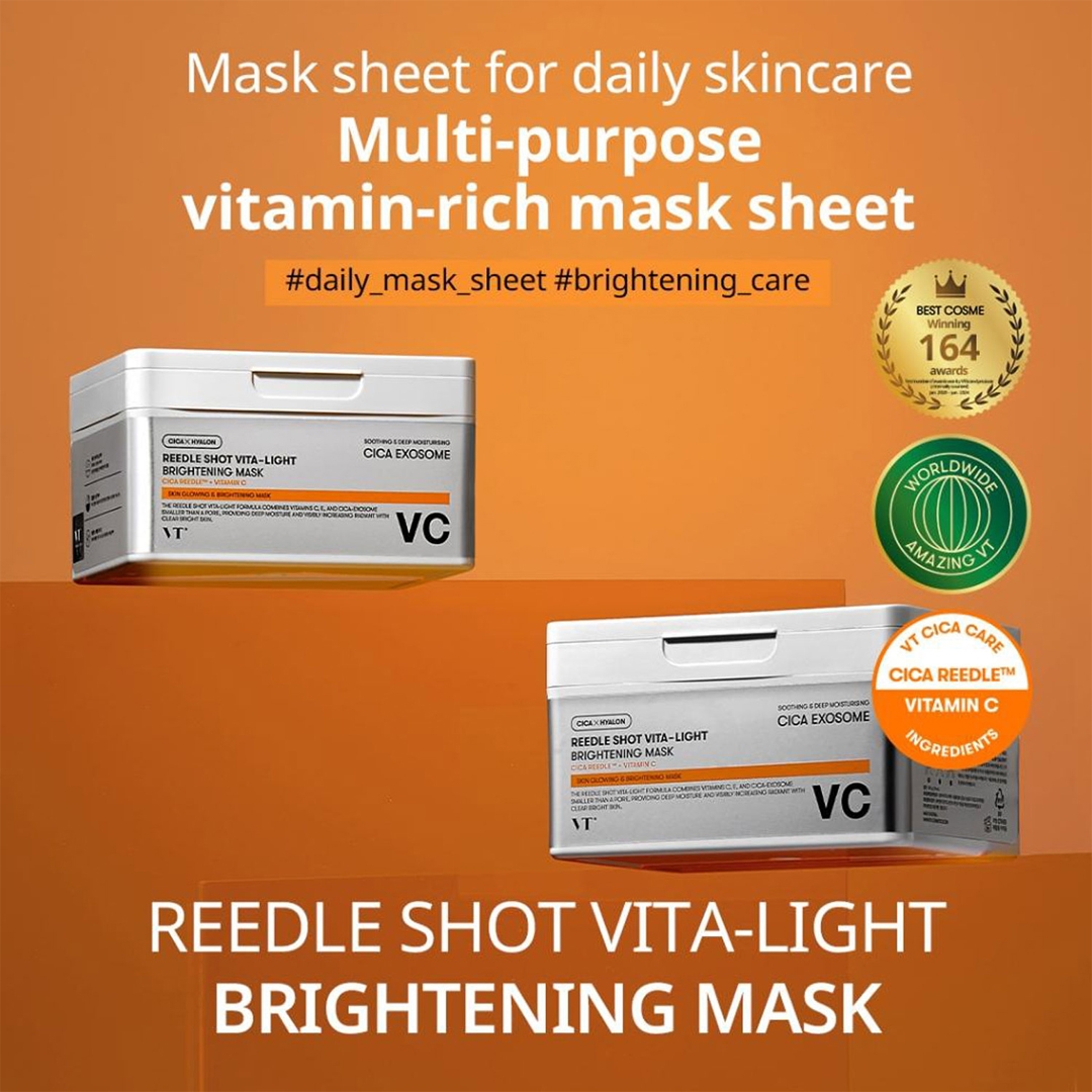 VT VITA-LIGHT BRIGHTENING MASK 30EA – image 3 of 7