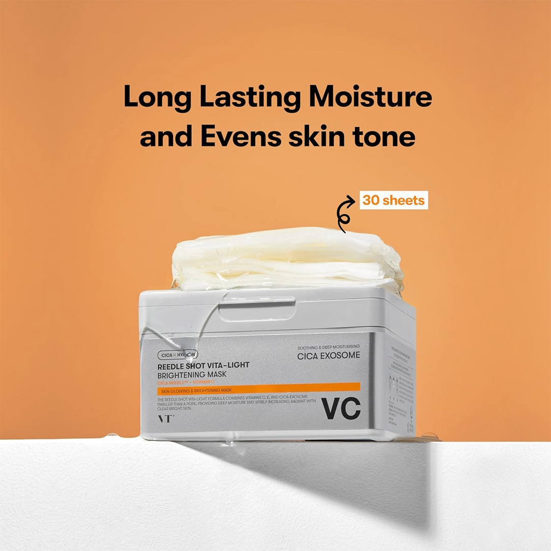 VT VITA-LIGHT BRIGHTENING MASK 30EA – image 5 of 7