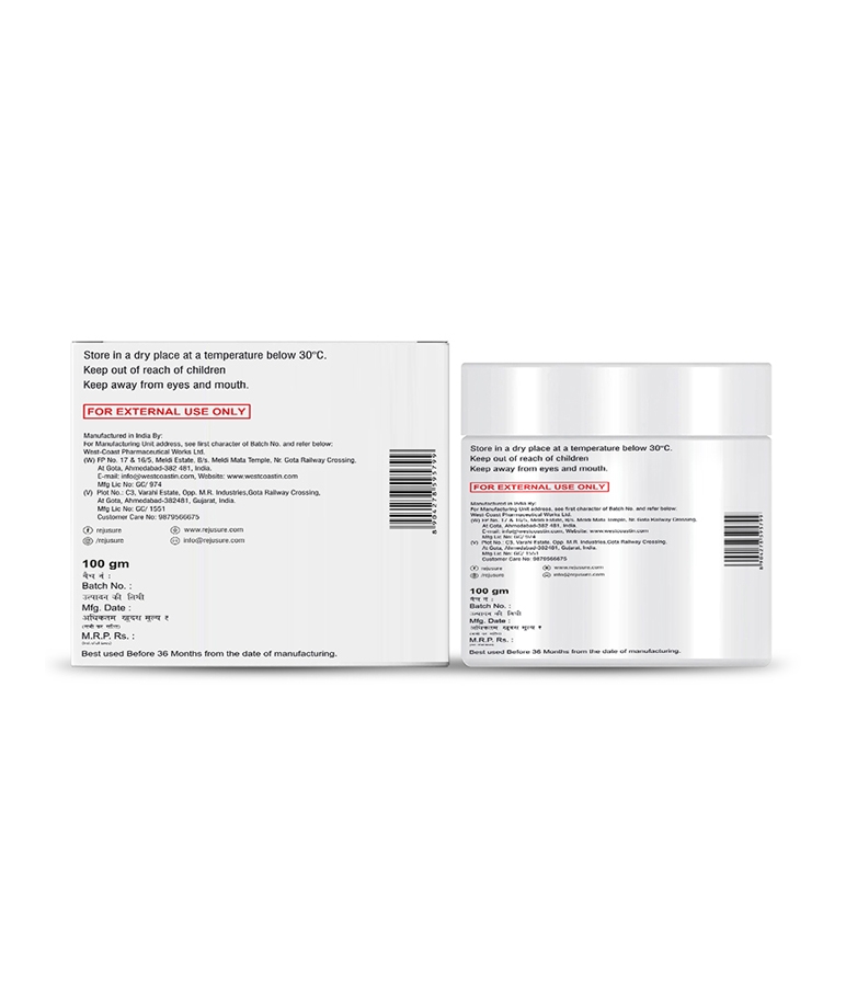 Rejusure Vitamin A + D Body Cream for Dry Skin– 100gm – image 3 of 5