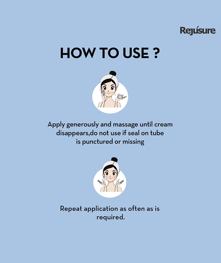 Rejusure Vitamin A + D Body Cream for Dry Skin– 100gm – image 5 of 5