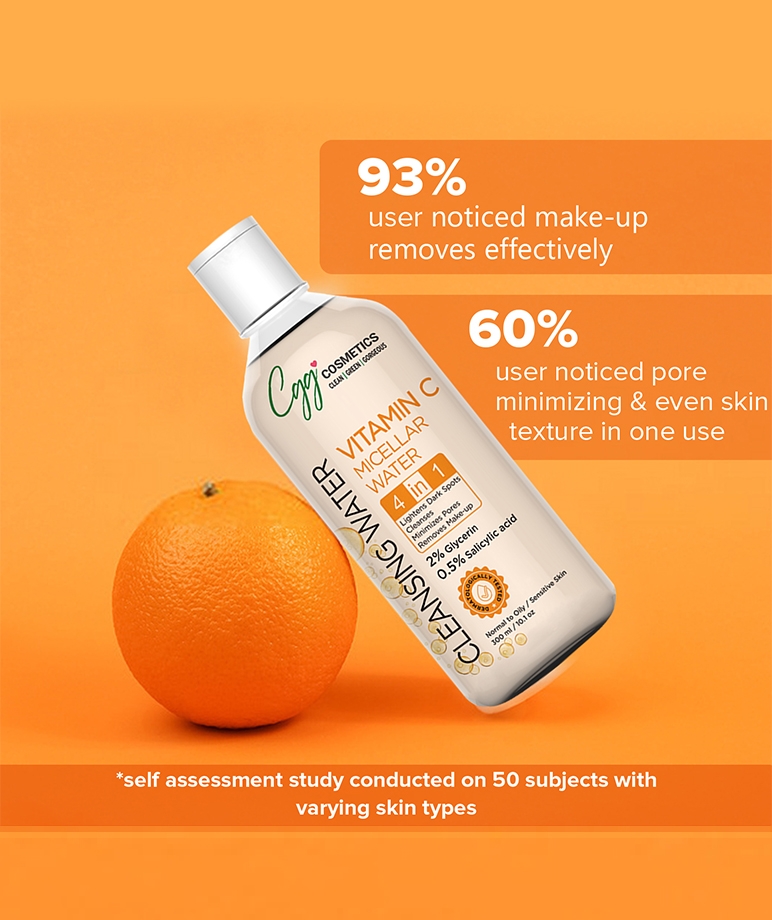CGG Cosmetic 4 In 1 Skin Brightening Vitamin C Micellar Cleansing Water - 300ml – image 4 of 8