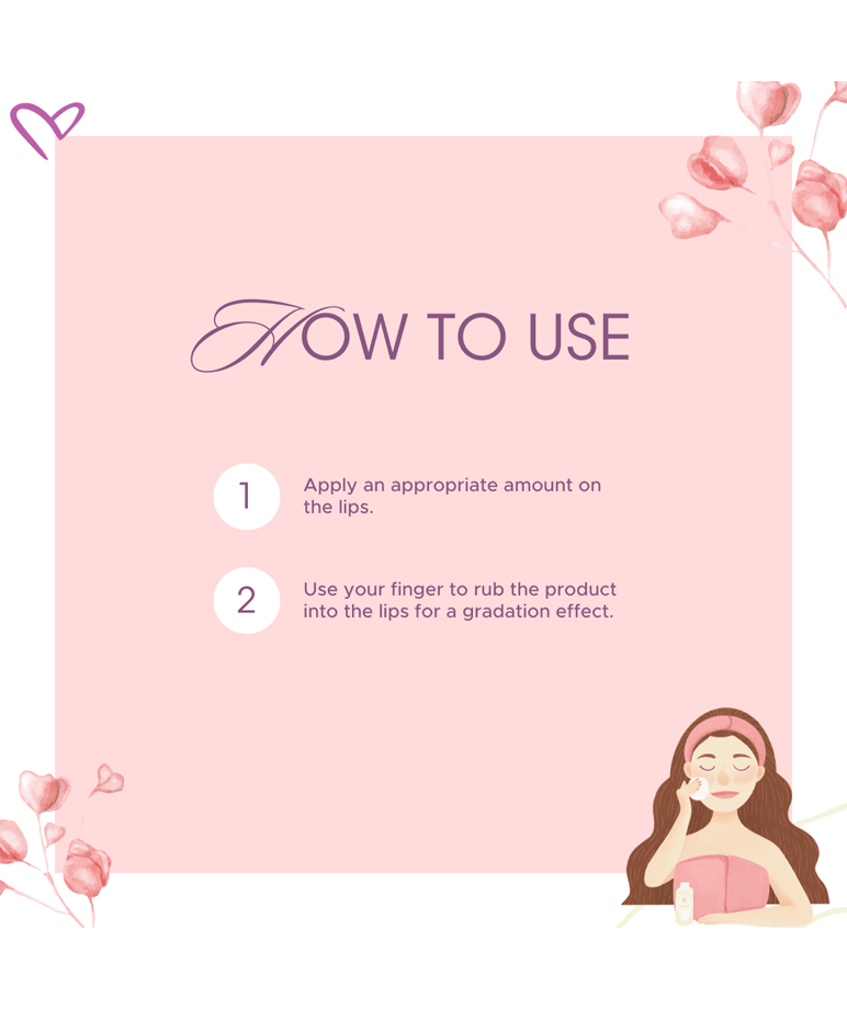 Holika Holika Holipop Water Tint how to use, apply and blend for gradation