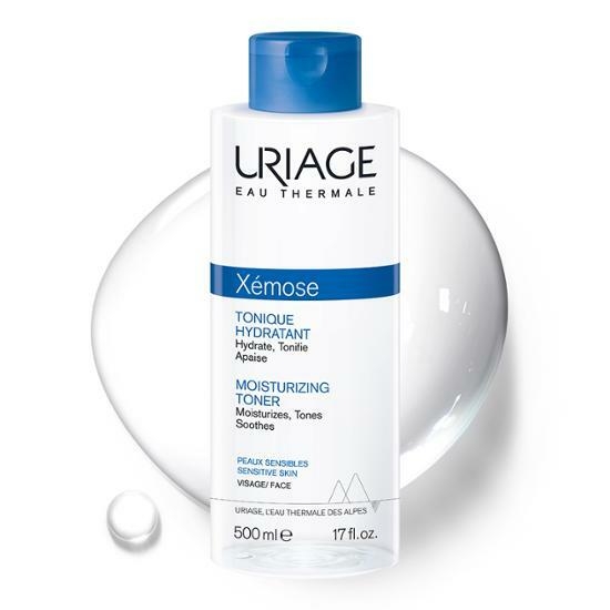 URIAGE Xemose Moisturizing Toner 500ml+Toner Pad 20ea – image 2 of 3